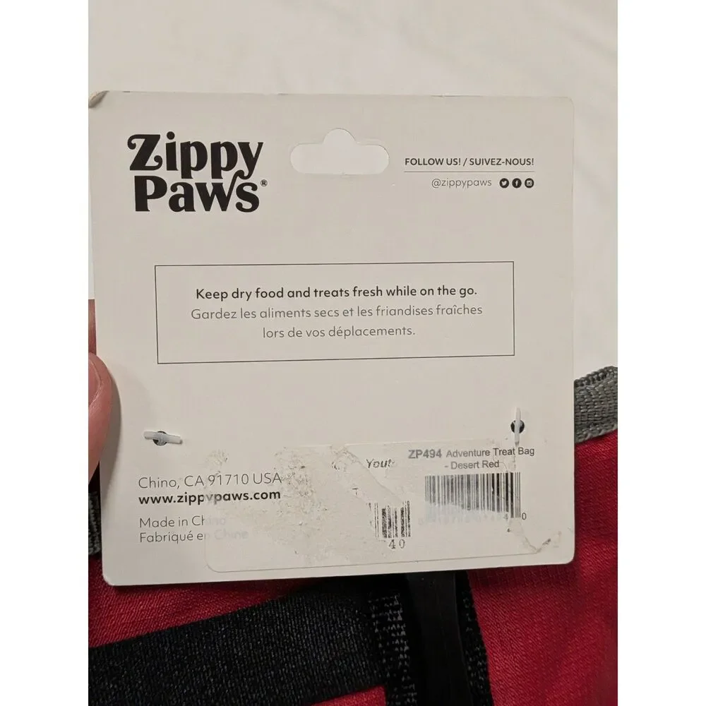 Zippy Paws Adventure Treat Drawstring Pouch